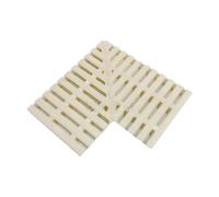 PBDEIOEOE Grille de Drainage à débordement, Grille de Drainage d'angle en Plastique for Piscine, Salle de Bain, terrasse, allée, Plusieurs Tailles(Width 20cm/1pieces)