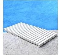 PBDEIOEOE Grille de Drainage à débordement, Grille de Drainage de Piscine en Plastique ABS Blanc, Plusieurs Tailles(18x2.4x100cm)