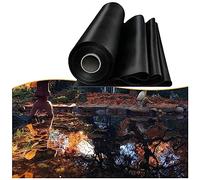 PBDEIOEOE Liner d'étang,Liner préformé pour étang de Jardin, Revêtement de Bassin en PEHD Noir 0,12 mm, Plusieurs Tailles(7x15m(23x49ft))