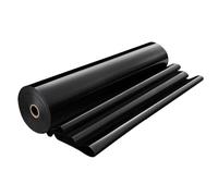 PBDEIOEOE Liner d'étang,Liner préformé pour étang de Jardin, Revêtement de Bassin en PEHD Noir, Plusieurs Tailles, for Bassin de Jardin, Piscine à Poissons, Fontaine, ruisseau, extérieur(1M x 10M)