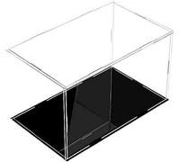 PBDEIOEOE Vitrine en Acrylique, Boîte de Rangement et de Protection for modèles de Collection 40 x 40 x 30 cm 40 x 40 x 40 cm((LxWxH) 35x35x35cm)