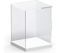 PBDEIOEOE Vitrine en Acrylique, Boîte de Rangement Transparente Amovible avec Base, for Figurines d'action, présentoir de modèles de Voitures, sans modèle, 30 x 30 x 30 cm((LxWxH) 40x25x30cm)