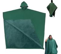 PBFELY Cape à Capuche Lesté, Nouveau Lesté 2025, Cape à Manches Longues Surdimensionnée Unisexe, Vert, taille unique