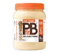 PBfit Beurre de Cacahuète en Poudre - 100% Naturel, Riche en Protéines, Faible en Matières Grasses - Sans Sucre Ajouté, Sans Gluten, Sans Additifs - Format 680 g
