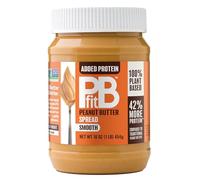 PBfit Tartinade au beurre d'arachide, 10 g de protéines végétales par portion, beurre de noix cétogène et végétalien, sans huile de palme, sans édulcorants artificiels ni conservateurs, 473,6 g