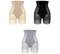 PBHGMGEBLV Lot de 3 Culottes gainantes Respirantes for Femmes, Effet Gainant, Effet rehausseur de Fesses, Gaine Amincissante, Culotte de sécurité(M)