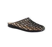 PBHGMGEBLV Pantoufles Tendance for Femmes, Chaussures en gelée, Bout fermé, Demi-Pantoufles, Chaussures d'été polyvalentes, Chaussures de Plage décontractées(Black,37EU)