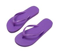 PBHGMGEBLV Tongs d'été for Femmes, Sandales Plates à Enfiler, antidérapantes, Semelles Souples(Purple,39-40)
