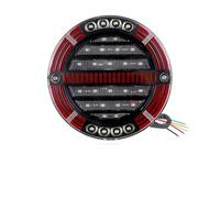 Pbqenxb Feu Arrière Feu Arrière LED Pour Camion Remorque Fourgonnette Camping-car Bus 4x4 Pick-up Clignotant Feu Stop Feu De Circulation Diurne Auto Feux Arrières(1piece)