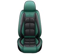 Pbqenxb Housse Sieges Auto Universel pour Hyundai pour Kona Accessoires Auto Détails Intérieurs Housse Siège Universelle Cuir PU(G Black Green 5 Seat)