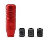 Pbqenxb Pommeau Levier Vitesse Manuel Universel Aluminium Pour Voiture 8 Couleurs Transmission 5CM Voiture Pommeau Levier Vitesses(Red)