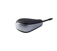 Pbqenxb Pour BMW E39 E46 E53 E60 E61 E63 E64 E83 E81 E82 E87 E90 E91 E92 E93 Pommeau Levier Vitesse Cuir Manette Pièce Auto Voiture Pommeau Levier Vitesses(Argent)