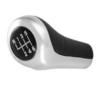 Pbqenxb Pour BMW Série 1 3 5 6 7 E30 E32 E34 E36 E38 E39 E46 E53 E60 E63 E83 E84 E90 E91 X1 X3 X5 Pommeau Levier Vitesse Manuel 5/6 Vitesses Voiture Pommeau Levier Vitesses(MatteSilver-6 Speed)
