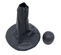 Pbqenxb Pour FIAT Pour PANDA 2003-2012/500 500C 2007-2013 Pommeau Levier Vitesse Soufflet Garniture Voiture Pommeau Levier Vitesses(Black Combo)