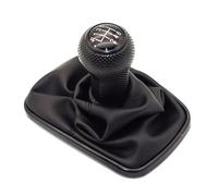 Pbqenxb Pour VW Pour Golf MK4 IV GTI R32 Pour Jetta Pour Bora 5/6Vitesses Manuel Voiturestyle Pommeau Levier Vitesse Guêtre Cuir Collier Démarrage Voiture Pommeau Levier Vitesses(H 6 Speed)