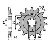 PBR Pignon 12 Dents Chaine 520 Cagiva 125 Mito