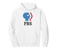 PBS Blue and Red Logo Public Broadcasting Service Sweat à Capuche
