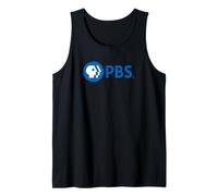 PBS Modern Blue Logo Public Broadcasting Support Débardeur