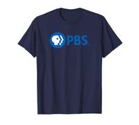 PBS Modern Blue Logo Public Broadcasting Support T-Shirt