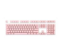PBT Clavier Ca P transmettant la lumière, touches de clavier rétroéclairées, compatible RGB, profil ergonomique, 20 x 18 x 3 cm, pour jeu, streamer, collection