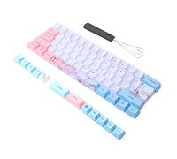 PBT DOUBLE- PRO Kit de Modification de Touches,Keycap de Sublimation Teint à Cinq Faces PBT, keycap, Grande décoration pour Clavier Clavier Keycap, pour Clavier mécanique(Three Lives III)