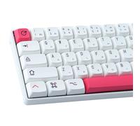 PBT KEYCAPS 126 Touches xda Profil Keycap Japonais Set Minimaliste White Theme Dye-Sub-keycaps for Cherry Gateron MX commutateurs mécaniques