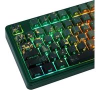 PBT Keycaps 133 Keys Double Shot Midsummer Keycaps, Shine Through Side Printed Keycaps, Cherry Profile Dye Sublimation Custom Keycap for Cherry MX Switch Mechanical Keyboards
