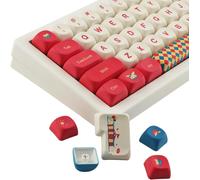 Pbt Keycaps 145 Touches Personnalisées Mignonnes Cirque Moa Profil Dye-Sublimation Keycap Set Compatible Avec Les Commutateurs Cherry Mx Pour Clavier De Jeu Mécanique Ansi Layout