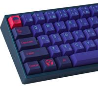 Pbt Keycaps, 159 Touches Cherry Profile Dye Sublimation Laser Keycap Avec Barre D'Espacement 7U Convient Pour Clavier Mécanique Iso Ansi Mx Cherry