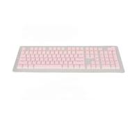 PBT Keycaps High Low Layout Double Layer 2 Color 108 Keys Mechanical Keyboards for 61 87 104 108 Key Keyboard Pink
