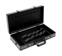 PBTERDTF Mallette de coiffeur portable - Organiseur de tondeuse à cheveux - Styliste professionnel - Mallette de transport - Organiseur d'outils de salon de coiffure (noir 2)