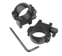 PBTMCD 1 Paire De Supports De Lunette en Acier À Double Anneau De 30 Mm De Diamètre for Rail De 21 Mm, Support De Serrage for Tube Décalé en Porte-à-Faux Optique(High)