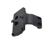 PBTMCD Base De Montage Colonne Montante Vue Décalée À 45 Degrés en Alliage D'aluminium Léger, Convient Au Support Portée D'anneau Tube 30mm(Black)