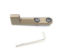 PBTMCD Embase De Montage Décalée À 45° for Lampes Tactiques M340C, M640DF Et M640V DF, Compatible avec Les Rails M/K