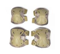 PBTMCD Ensemble De Genouillères Et Coudières Tactiques, Genouillères À Boucle À Dégagement Rapide Avec Coque Rigide En TPU, Équipement De Protection Antidérapant(2#)