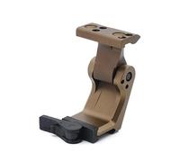 PBTMCD Ensemble Montage Et Rehausseur FTC Flip-Up en Alliage D'aluminium Léger, Axe Optique De 2,26 Pouces for Viseurs G33 G45 558(Mag)