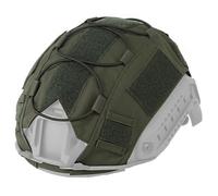 PBTMCD Housse De Casque Tactique for Casques Fast - Coque Camouflage en Nylon 800D avec Sangles Élastiques for Jeux Airsoft Paintball CS(C,L)