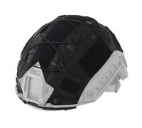 PBTMCD Housse De Casque Tactique for Casques Fast - Coque Camouflage en Nylon 800D avec Sangles Élastiques for Jeux Airsoft Paintball CS(E,L)