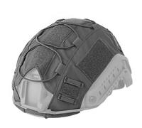 PBTMCD Housse De Casque Tactique for Casques Fast - Coque Camouflage en Nylon 800D avec Sangles Élastiques for Jeux Airsoft Paintball CS(D,M)