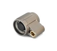 PBTMCD Interrupteur À Bouton for Mode Continu/momentané De Lampe Torche, Base Capuchon Arrière avec Interrupteur Pression, Accessoires for(Crane Type Plug with Button Tan)