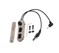 PBTMCD Interrupteur À Double Pression Distance avec Commande 3 Boutons for Lampes Torches PEQ15 M300 M600(SF+2.5 Plug)