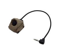 PBTMCD Interrupteur À Pression Modulaire Distance, Interrupteur Simple for Lampe Torche, Compatible avec Rail De 20 Mm(3.5 Plug)