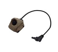 PBTMCD Interrupteur À Pression Modulaire Distance, Interrupteur Simple for Lampe Torche, Compatible avec Rail De 20 Mm(Crane Plug)
