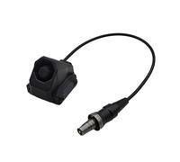 PBTMCD Interrupteur À Pression Modulaire Tactique Bouton-Poussoir, Interrupteur Unique for Lampe Torche, Compatible avec Rail De 20 Mm(SF Plug)