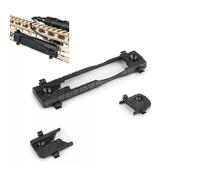 PBTMCD Kit De Montage for Interrupteur À Pression PEQ for Lampes Torches M300/M600, Plaque D'interrupteur avec Ruban Adhésif en Nylon Et Bande Protection Bois