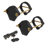 PBTMCD Lot De 2 Cache-objectifs for Lampe Poche Tactique Moyenne - Convient Aux Lampes 1,125" À,25", Comprend des Cordons Anti-Choc Et Une Sangle