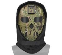 PBTMCD Masque Complet Tactique CS avec Support NVG Et Casque Intégré for Cosplay Airsoft Entraînement(CP)