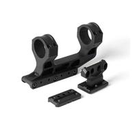 PBTMCD Montage Tactique Cantilever for Lunette De Visée, Anneaux 30 Mm, Hauteur 49 (1,93"), Déport 35°, Compatible avec Les Plateformes RMR/T1/T2 Et Embase Picatinny(Black)