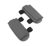 PBTMCD Paquet De 2 Coussinets Bandoulière Tactiques for Gilets JPC/SPC - Rembourrage en Maille 3D Respirant avec Gestion des Câbles Et Ajustement Auto-agrippant(Wolf Grey)