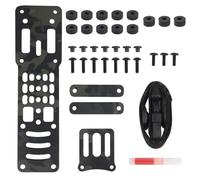 PBTMCD Plaque de Support Jambe réglable en Aluminium - Inclinaison 20° et contrôle la Hauteur for Les systèmes QLS MLS ELS RTI(BCP)